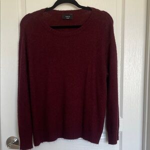 Vici Deep Red Knit Sweater